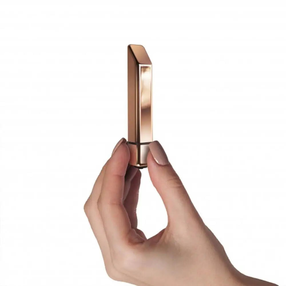 Rocks off gold multi speed mini bullet vibrator 4 inch - peaches and screams