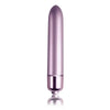Rocks off purple waterproof mini bullet vibrator 10 function - peaches and screams