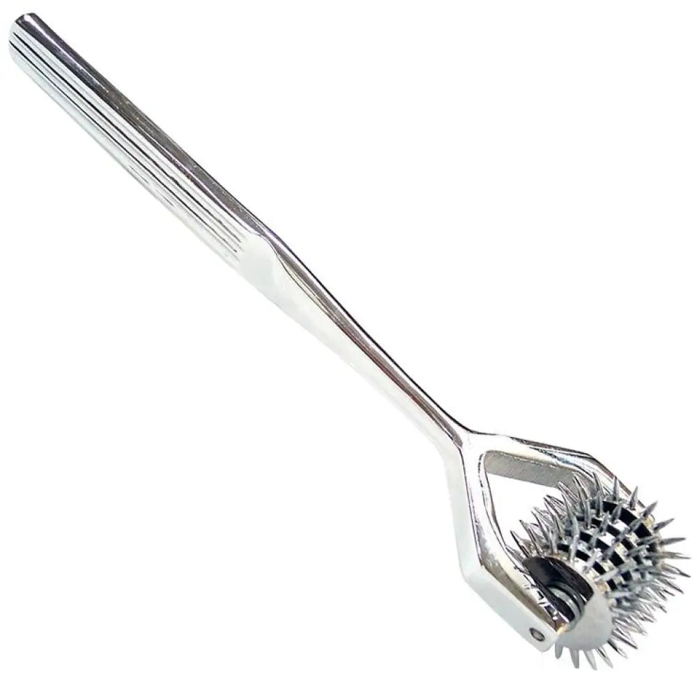 Rouge 6.75 inch stainless steel 5 wheel pinwheel - peaches and screams