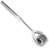 Rouge 6.75 inch stainless steel 5 wheel pinwheel - peaches and screams