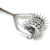 Rouge 6.75 inch stainless steel 5 wheel pinwheel - peaches and screams