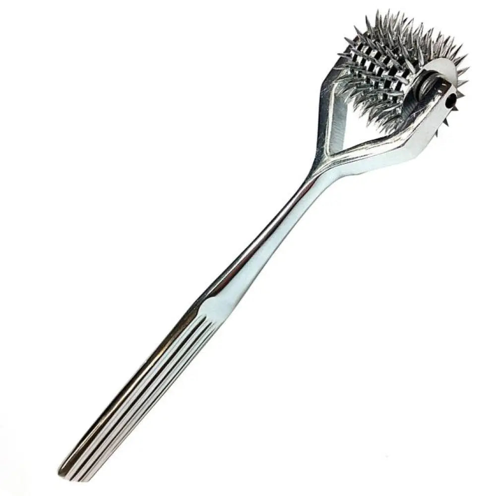 Rouge garments 6 inch stainless steel 7 wheel wartenberg pinwheel - peaches and screams