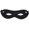Rouge garments black open eye leather bondage mask - peaches and screams