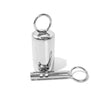 Rouge garments stainless steel bondage ice lock - peaches and screams