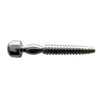 Rouge stainless steel shower penis plug 5mm hollow sound - peaches and screams