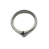 Rouge stainless steel taj cock ring 32mm for stamina - peaches and screams