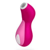 Satisfyer pro pink rechargeable mini clitoral vibrator - peaches and screams