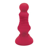 Secret kisses remote thrusting rosebud butt plug - peaches and screams