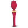 Secret kisses rosegasm bouquet rose wand vibrator - peaches and screams