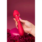 Secret kisses rosegasm lingo dual ended licking vibrator - peaches and screams