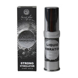 Secret play liquid vibrator unisex strong stimulating gel 15ml - peaches and screams