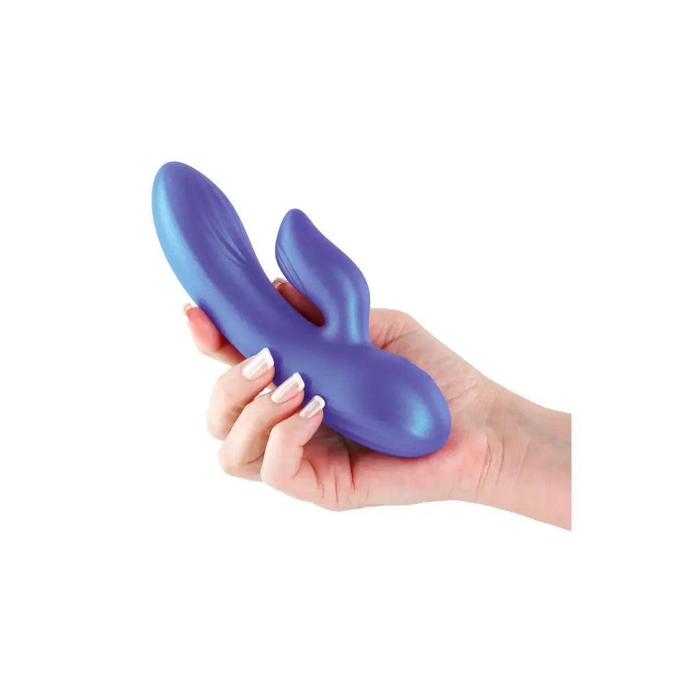Seduction angel dual vibrator for g spot and clitoral pleasure - peaches and screams