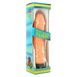 Seven creations 8.5 inch multi speed flesh pink vibrator - peaches and screams
