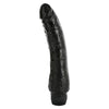 Seven creations black multi speed 8.5 inch jelly vibrator - peaches and screams