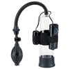 Seven creations clear vibrating penis pump 8 inch - peaches and screams