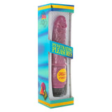 Seven creations purple multi speed realistic vibrator 8 inch - peaches and screams