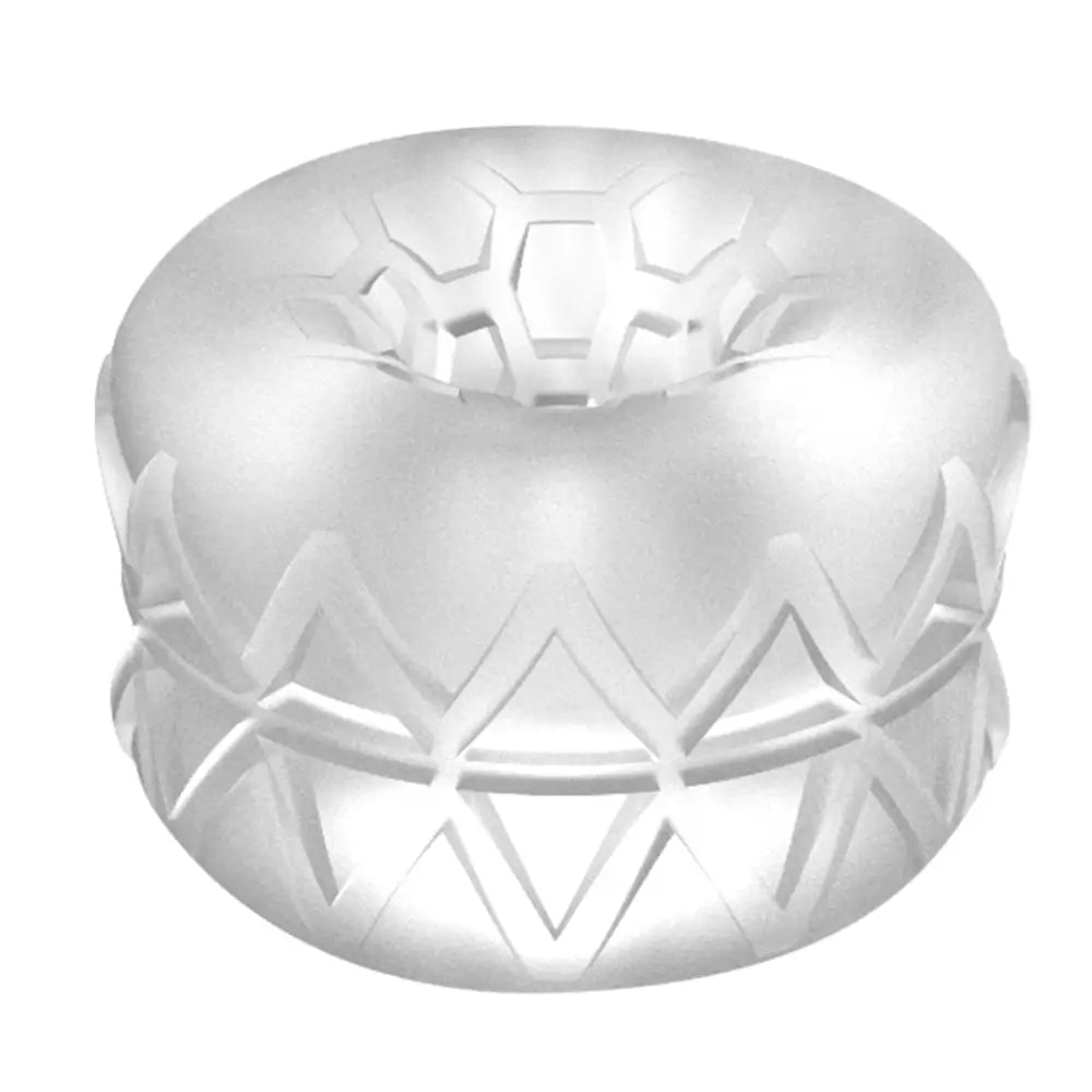 Shots clear stretchy reversible masturbator bumper sleeve - peaches and screams