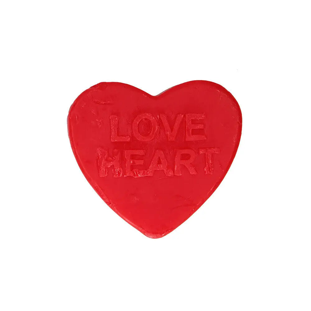 Shots love heart rose scented soap bar for sensual bathing - peaches and screams