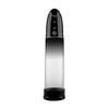 Shots pumped 12 inch rechargeable penis pump black 20cm cylinder - peaches and screams