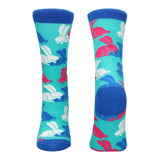 Shots sexy blue bunny socks uk size 36 to 41 - peaches and screams