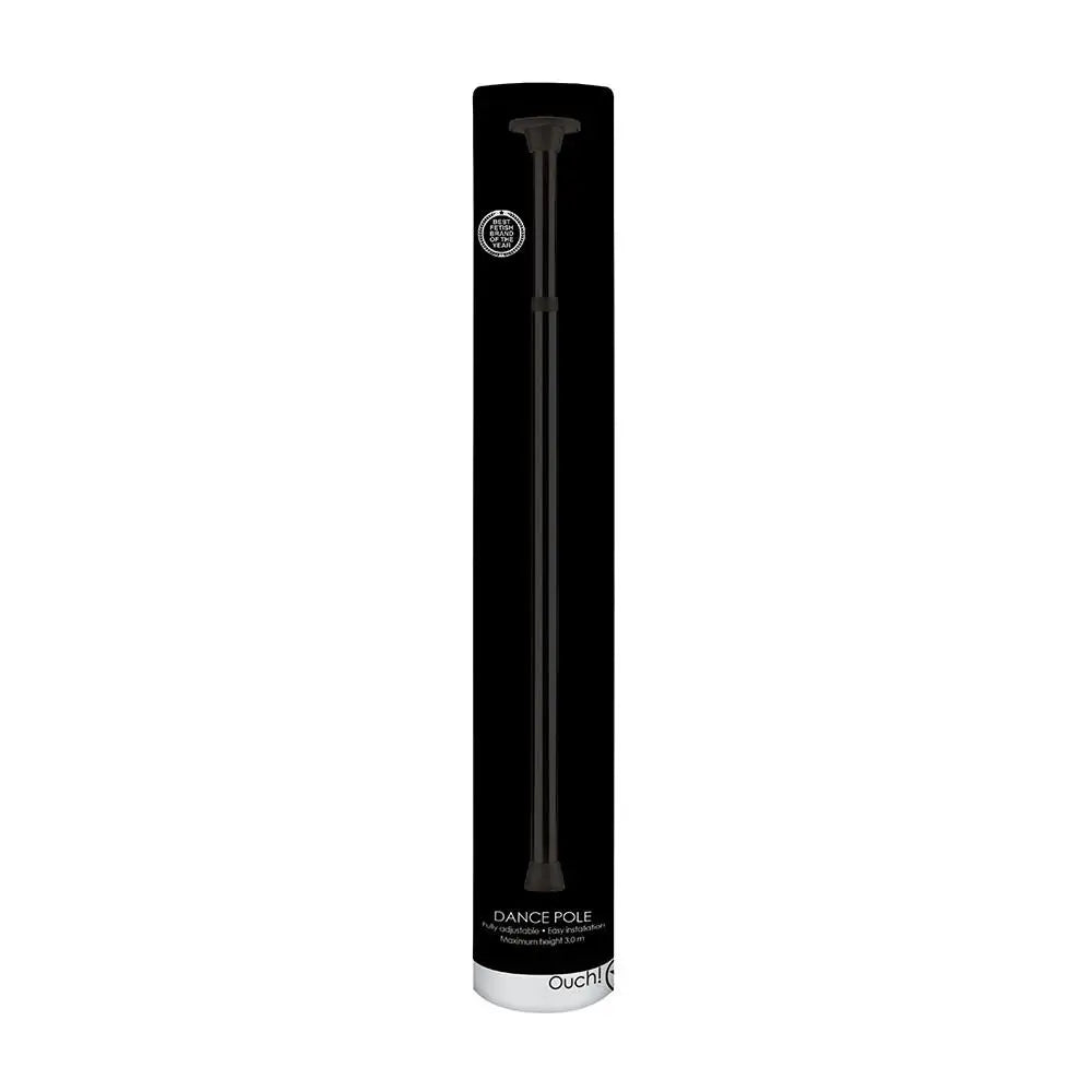 Shots stainless steel black adjustable spinning dance pole - peaches and screams