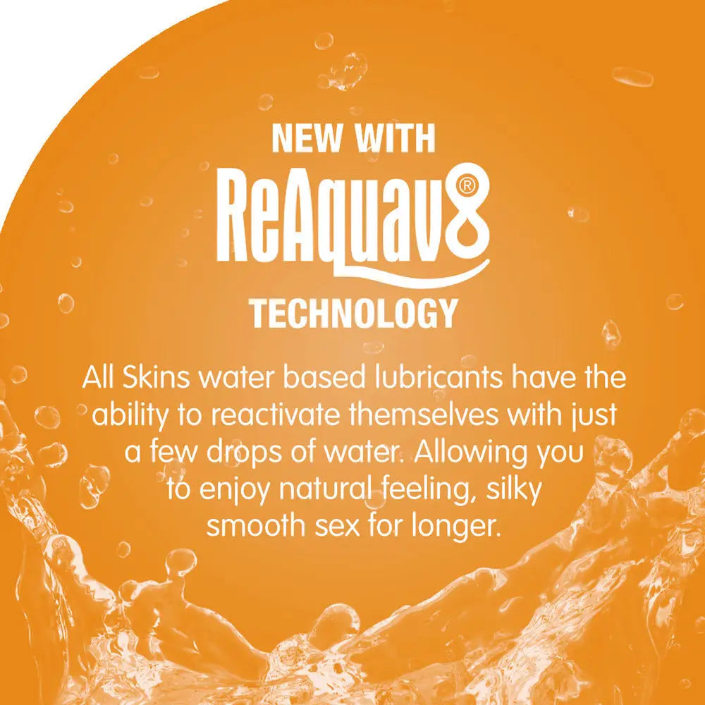 Skins salted caramel seduction water based lubricant 130ml - peaches and screams