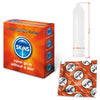 Skins ultra thin premium latex condoms 4 pack - peaches and screams