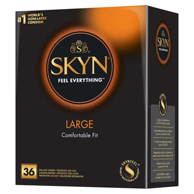 Skyn Latex Free Extra Large Condoms 36 Pack - Peaches and Screams