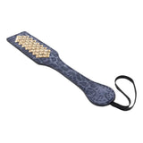 Sportsheets cougar faux fur flogger with soft leather falls - peaches and screams