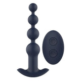 Startroopers apollo remote vibrating anal beads blue - peaches and screams