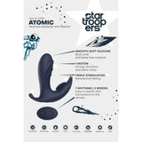 Startroopers atomic prostate massager with 10 vibrations - peaches and screams