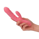 Svakom avery thrusting vibrator with clitoral stimulator pink - rabbit vibrators peaches and screams