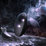 Svakom galaxie suction vibrator with mood projector midnight black - suction vibrators peaches and screams