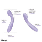 Svakom margot g-spot vibrator lilac svakom app - g-spot vibrators peaches and screams