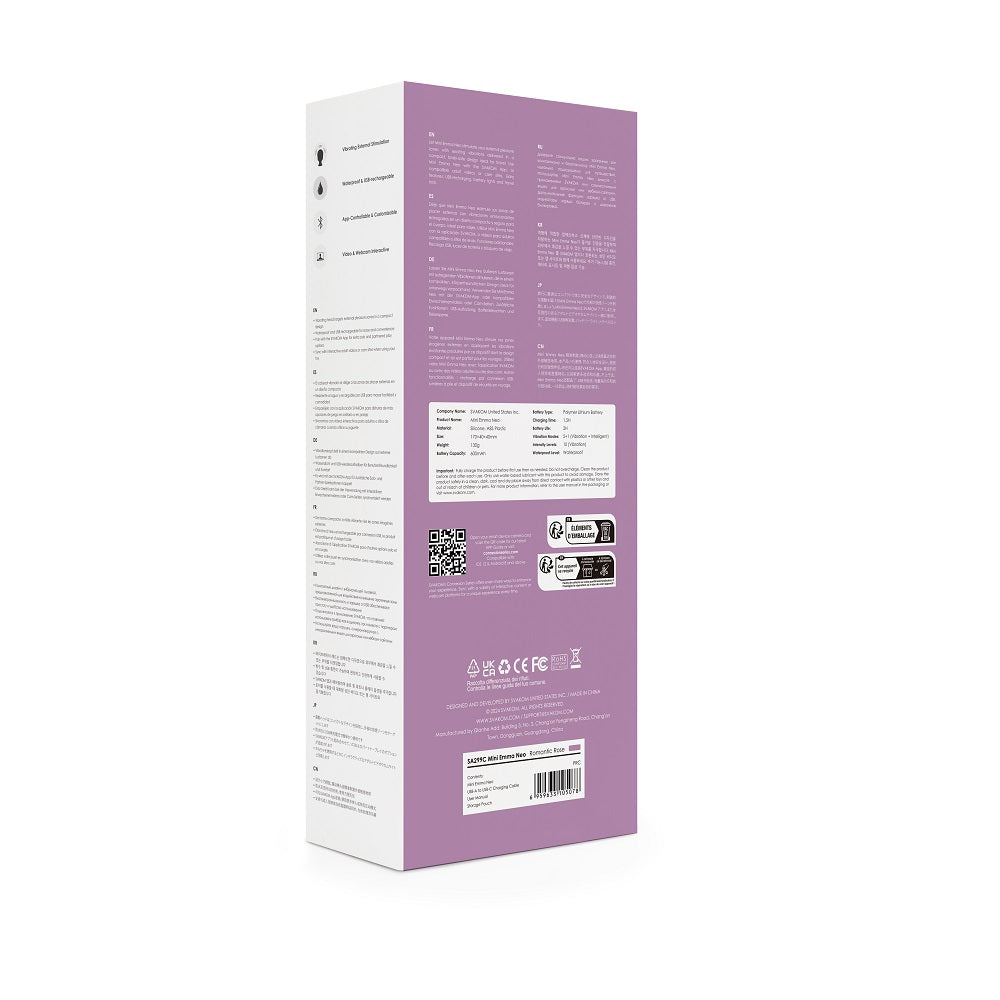 Svakom mini emma neo wand vibrator - wand vibrators peaches and screams