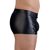 Svenjoyment black stretchy matt rhinestone pants - large - peaches and screams