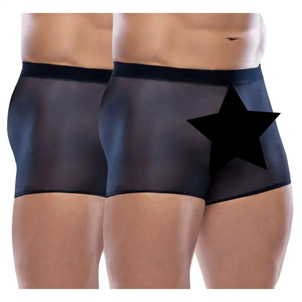 Svenjoyment pack of 2 revealing pants sexy lingerie set - peaches and screams