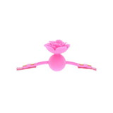 Taboom malibu rose ball gag with adjustable strap - peaches and screams