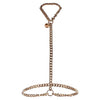 Taboom stainless steel gold body harness large to xlarge - peaches and screams