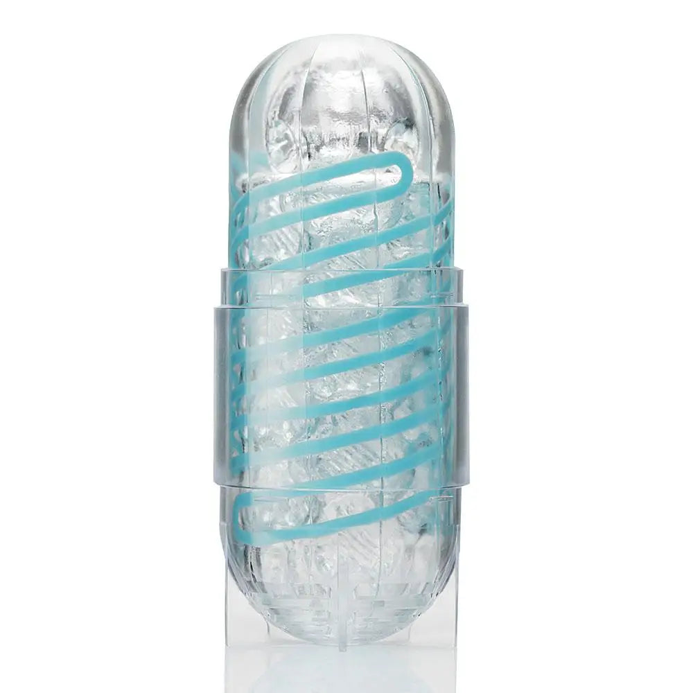 Tenga tetra spinner male masturbator 5.5 inch stroker - peaches and screams