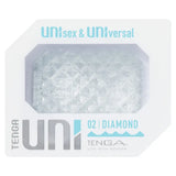 Tenga uni diamond sleeve masturbator for men - peaches and screams