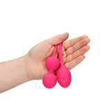 Thumping kegel ball set for pelvic floor training and pleasure - peaches and screams