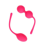 Thumping kegel ball set for pelvic floor training and pleasure - peaches and screams