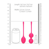Thumping kegel ball set for pelvic floor training and pleasure - peaches and screams