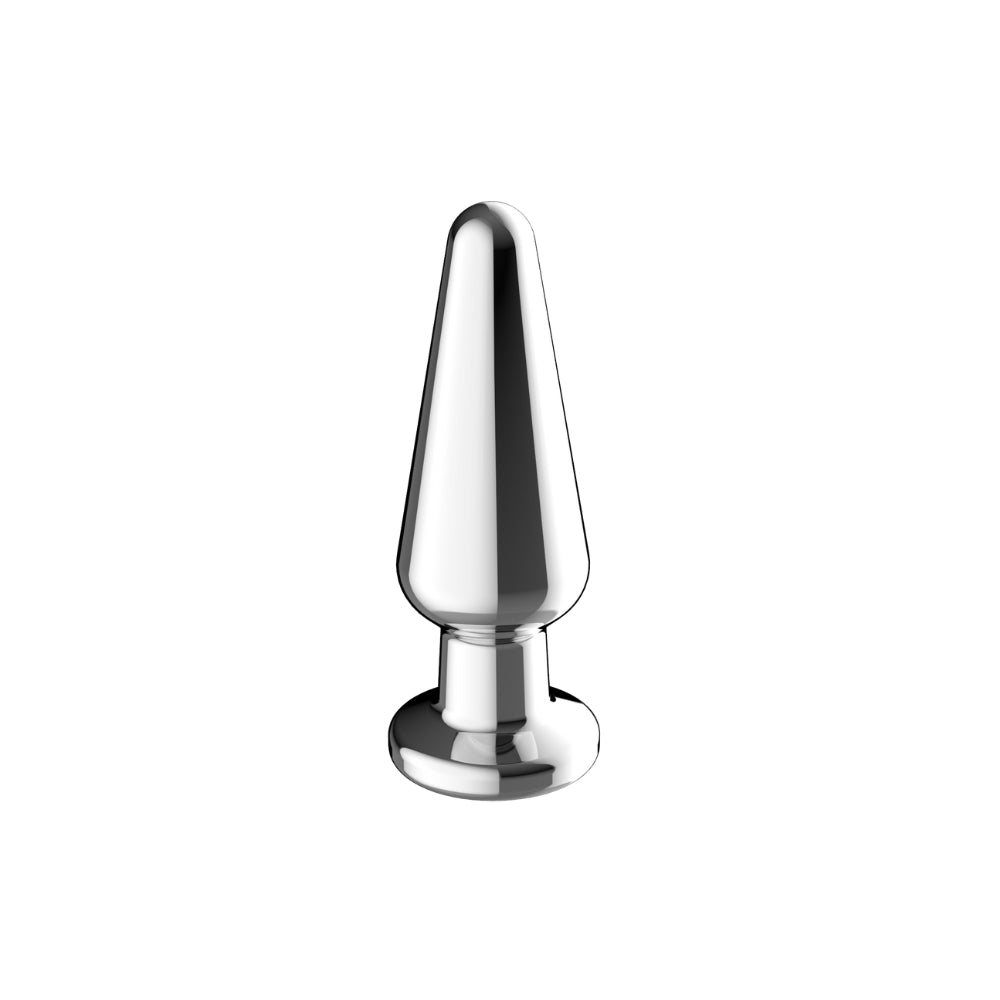 Toosh remote controlled metal vibrating butt plug - butt plugs peaches and screams