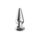 Toosh remote controlled metal vibrating butt plug - butt plugs peaches and screams