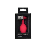 Toosh small pink butt plug with jewelled base - butt plugs peaches and screams