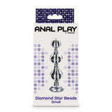 Toy joy metal stainless steel small diamond star beads - peaches and screams
