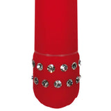 Toyjoy diamond studded red mini bullet vibrator - peaches and screams