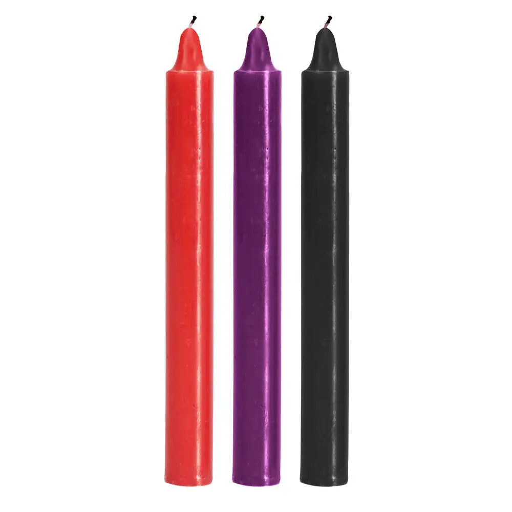 Toyjoy japanese bondage drip candles for bdsm play - peaches and screams